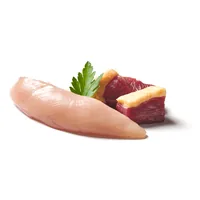 KITTY Cat Nassfutter KittyCat Filét Paté Pouch Huhn, Ente 85 g - Tierbedürfnis: Kein besonderes Bedürfnis - Geschmacksrichtung: Geflügel - Zertifikate: Keine Zertifizierung - Fleischsorte: Ente - Huhn - Packungsgrösse: 85 g - Futtereigenschaft: Getreidefr