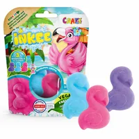 Craze Badespass Inkee 3 Flamingo Badebomben mit Jojobaöl 3 Stück - Packungsgrösse: 3 Stück - Produkttyp: Badespass