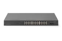 Digitus DN-95348-2 Netzwerk-Switch Unmanaged Gigabit Ethernet (10/100/1000) Power over Ethernet (PoE) 1U Grau