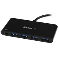 USB 3.0 HUB 4 PORTS W/PD 2.0 C TO 4X A