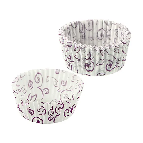 Zenker Muffin Backform Fleur 50 Stück - Materialtyp: Papier - Material: Papier - Zertifikate: Keine Zertifizierung - Backform Typ: Muffin-Backform - Motiv: Muster & Ornament - Eigenschaften: Keine Eigenschaft
