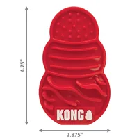 Kong Licks S, 12 x 7.5 x 3 cm, rot - Produkttyp: Futterspender - Tierart: Hund