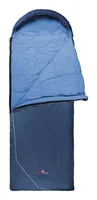 Grüezi Bag Schlafsack Wolle Camp Cotton Comfort 4 °C R 185 cm, Blau - Zielgruppe: Erwachsene - Einsatz Jahreszeit: Sommer - Schlafsacktyp: Mumienschlafsack - Temperatur von: 10 °C - Temperatur bis: 23 °C - Länge: 225 cm