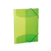 HERMA Sammelmappe A4 PP transluzent Grün - Typ: Zeichenmappe - Ausstattung: Dokumentenfach - Detailfarbe: Grün - Material: Polypropylen (PP)