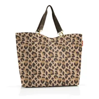 Reisenthel Tasche Shopper XL Leo Macchiato - Breite: 68 cm - Detailfarbe: Hellbraun - Material: Polyester - Höhe: 45.5 cm - Länge: 20 cm