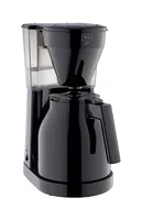 Melitta Filterkaffeemaschine Easy Therm Schwarz - Detailfarbe: Schwarz - Anzahl Tassen: 8 - Ausstattung: Schwenkfilter
