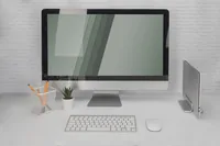 VERTICAL NOTEBOOK STAND SILVER ALUMINIUM