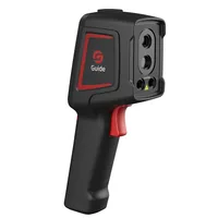 Guide Sensmart E1+ thermal imaging camera Vanadium Oxide Uncooled Focal Plane Arrays Black 120 x 90 pixels Built-in display LCD