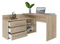 Topeshop DANY SONOMA KPL computer desk Oak colour