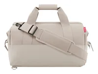 Reisenthel Duffle Bag allrounder M duffel Mix Stone - Breite: 45 cm - Höhe: 33 cm - Tiefe: 30 cm - Volumen: 23 l - Farbe: Hellbraun - Material: Recycled Polyester