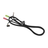 Hanwha Vision Anschlusskabel SPP-C7400 Audio und IO Schwarz 3 Stück - Detailfarbe: Schwarz - Verpackungseinheit: 3 Stück - Anwendungsbereich: Indoor - Montage: An Kamera - Vandalenschutz: Nein - Typ: Lautsprecher - Mikrofon