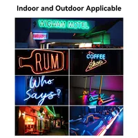 Vention Silicone Neon LED strip with remote control, 12V, 2m