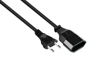 Good Connections Euro-Verlängerung schwarz 0,5m