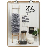 Creativ Company Dokumentenhalter Clipboard XXL für A2 und A3 Braun - Typ: Dokumentenhalter - Medienformat: A2 - A3 - Detailfarbe: Braun