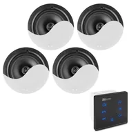 Power Dynamics A100BSET speaker set 80 W White 2-way 20 W Bluetooth
