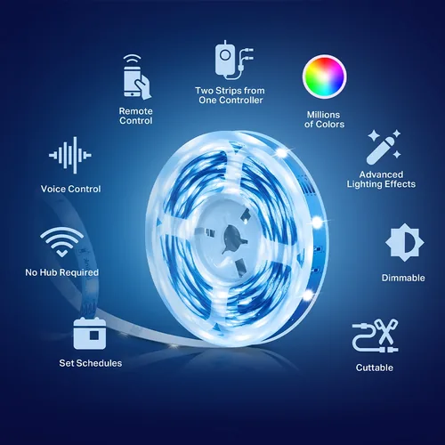 TP-LINK Smart Light Strip 5m Tapo L900-10 Wifi, dimmbar, Mulitcolor