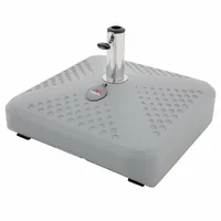Doppler 85499AGRO base per ombrelloni da cortile Grigio Plastica, Acciaio