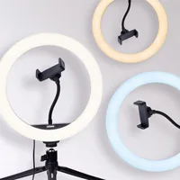 Dörr Videoleuchte Vlogging Kit VL-26 RGB - Farbtemperatur Kelvin: 3000 bis 6000 K - Lichtfarbe: Kaltweiss/Tageslichtweiss (KW) - Farbe: Schwarz