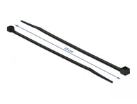 DeLOCK Cable tie cold resistant L 150 x W 3.6 mm black 100 pieces