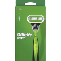 Gillette Rasierer Body 1 Stück - Einweg Rasierer: Nein - Typ: Klingen Rasierer - Anwender: Herren - Körperbereich: Alle Körperbereiche - Natürlich Leben: Keine Besonderheiten