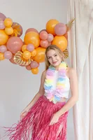 Partydeco Halskette Hawaii 120 cm, pastellfarbig - Packungsgrösse: 1 Stück - Produkttyp: Halskette - Material: Polyester - Detailfarbe: Mehrfarbig - Motto: Sommer
