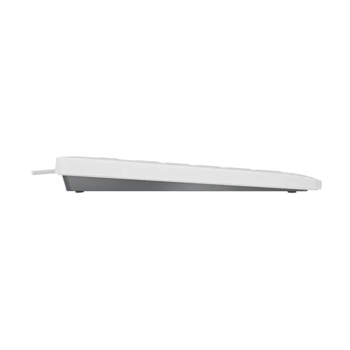 CHERRY Keyboard STREAM PROTECT [DE] white grey mit hochwertiger Schutzmembran