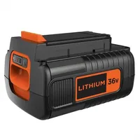 BLACK+DECKER Akku BL20362 36 V 2 Ah - Akkusystem: BLACK+DECKER 36V-System - Zubehörtyp: Akku - Akkukapazität: 2 Ah - Spannung: 36 V - Kapazität Wattstunden: 72 Wh - Akkutyp: Lithium-Ion (Li-Ion)