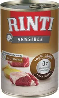Rinti Nassfutter Sensible Dose Lamm + Kartoffel, 400 g - Tierbedürfnis: Verdauung - Magen & Darm - Geschmacksrichtung: Lamm - Zertifikate: Keine Zertifizierung - Fleischsorte: Lamm - Futtereigenschaft: Ohne künstliche Zusätze - Glutenfrei - Produkttyp: Al