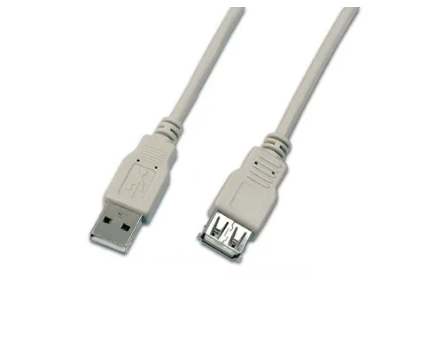 Wirewin USB 2.0-Verlängerungskabel  USB A - USB A 1 m - Kabeltyp: Verlängerungskabel - Detailfarbe: Grau - USB Standard: 2.0 (480 Mbps) - Länge: 1 m - USB Anschluss 2 (Endgerät): USB A - Geschlecht Anschluss 2 (Endgerät): Female (Buchse)