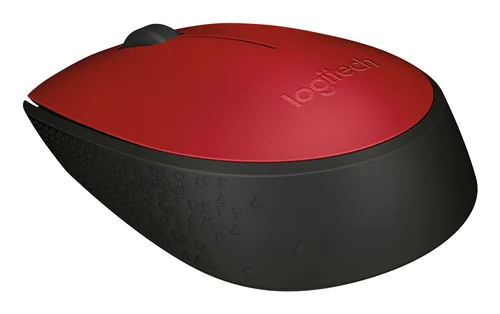 Logitech Mouse M171 Wireless Red