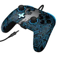 PDP Rematch Wired Controller 500-134-SKSG NSW,Shoot,Glow in the Dark