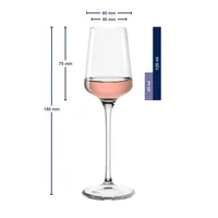 Leonardo Trinkglas Puccini 120 ml, 6 Stück, Transparent - Glas Typ: Champagnerglas - Material: Kristallglas - Detailfarbe: Transparent - Höhe: 18.5 cm - Verpackungseinheit: 6 Stück - Volumen: 120 ml