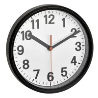TFA-Dostmann 60.3538.01 wall/table clock Round Black, White