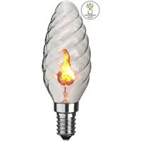 Star Trading Lampe Flame Lamp 3 W (25 W) E14 Warmweiss (WW) - Energieeffizienzklasse EnEV 2020: Keine - Lampensockel: E14 - Farbtemperatur Kelvin: Keine Angabe - Gesamtleistung: 3 W - Dimmbar: nicht dimmbar - Zusätzliche Ausstattung: Flammeneffekt