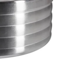 Relaxdays 10025043 ashtray Oval Stainless steel