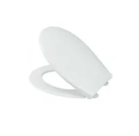diaqua® Toilettensitz Ravenna mit Absenkautomatik, Weiss - Detailfarbe: Weiss - Breite: 37.8 cm - Länge: 47 cm