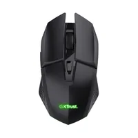 Trust Gaming-Maus GXT110 Felox Schwarz - Maus Features: Umschaltbare DPI-Auflösung - Daumentaste - Beleuchtung - Scrollrad - Bedienungsseite: Universal - Detailfarbe: Schwarz - Gewicht: 92 g - Verbindungsart: Kabellos - Schnittstelle: USB-A