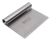 Städter Teigkarte Profi Silber, 15 x 12 cm - Set: Nein - Detailfarbe: Silber - Spülmaschinenfest: Ja - Material Küchenhelfer: Edelstahl