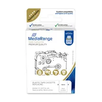 MediaRange Schriftbandka. Brother TZ-241Tze-241 18mm, 8m sw