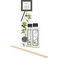 ipuro Duftstäbchen Refill Black Bamboo mit Stäbchen 200 ml - Volumen: 200 ml - Duft: Bernstein - Melone - Zitrone - Apfel - Jasmin - Moschus