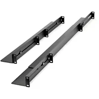 StarTech.com 1HE 19 Zoll Server Rack Schienen - 60,9-91cm Einstellbare Tiefe - Universelle 4 Pfosten Rack Schienen - Netzwerk Geräte/Server/UPS Schienen für HPE ProLiant Dell PowerEdge (UNIRAILS1UB)