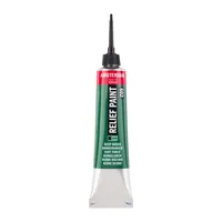 Amsterdam Acrylfarbe Reliefpaint 602 Tiefgrün deckend, 20 ml - Art: Acrylfarbe - Detailfarbe: Dunkelgrün - Set: Nein - Verpackungseinheit: 1 Stück