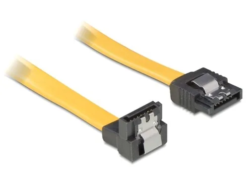 DeLOCK 30cm SATA cable 0.3 m Yellow