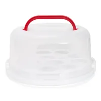 Patisse Cupcake Butler 30 cm - Produkttyp: Cakebutler - Materialtyp: Kunststoff - Material: Kunststoff - Detailfarbe: Transparent - Anzahl Etagen: 1 × - Stapelbar: Keine Angaben