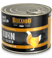Belcando Nassfutter Single Protein Huhn, 200g - Tierbedürfnis: Kein besonderes Bedürfnis - Geschmacksrichtung: Geflügel - Zertifikate: Keine Zertifizierung - Fleischsorte: Huhn - Packungsgrösse: 200 g - Futtereigenschaft: Getreidefrei - Ohne künstliche Zu