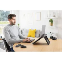 KENSINGTON ErgoSoft Wrist Rest For Slim Compact Keyboards Black