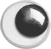 Knorr Prandell Wackelaugen  14 Stück, 18 mm - Selbstklebend: Ja - Verpackungseinheit: 14 Stück - Detailfarbe: Weiss - Schwarz - Produkttyp Kleinteile: Wackelaugen