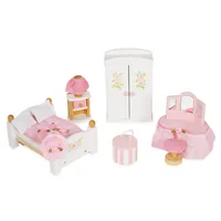 LE TOY VAN Puppenhausmöbel Schlafzimmer Möbel Set - Altersempfehlung ab: 3 Jahren - Material: Stoff - Filz - Holz - Höhe: 0 cm - Eigenschaften: Keine Eigenschaft - Zertifikate: Keine Zertifizierung