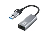 LevelOne Adapter USB-C USB-A -> RJ45 1010010002500 gr