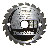 Makita SPECIALIZED Sägeblatt 85x15x20Z